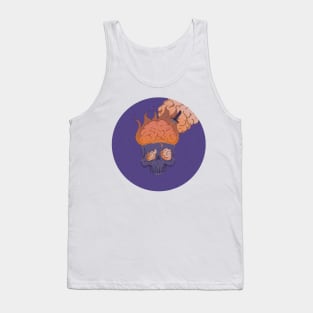 anxiety skull II Tank Top